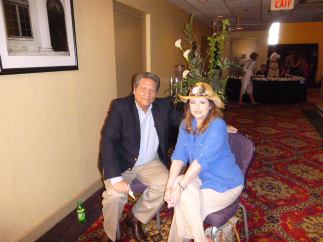 Jim with Morgan Brittany