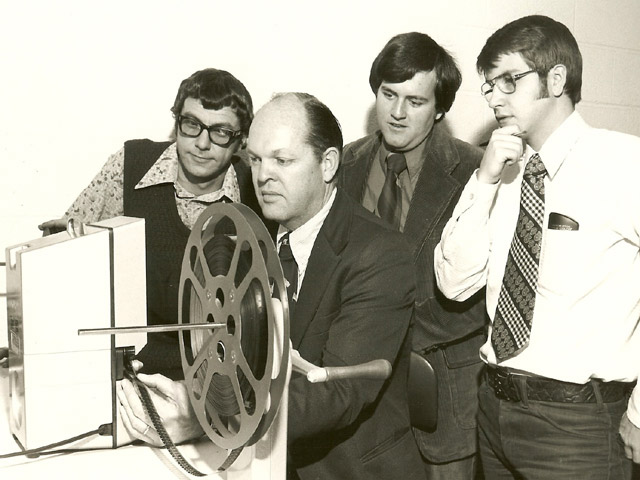 Jim with Jack Hilliard, Bill Gordon, Tim Auman