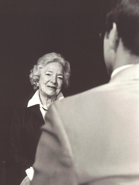 Jim with Helen Hayes