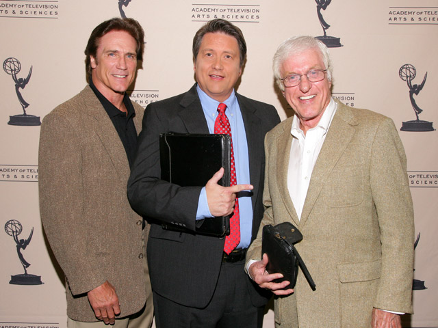 Jim Longworth with Dick and Barry Van Dyke